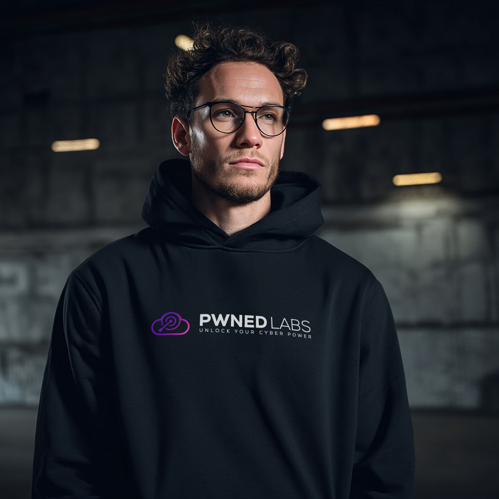 The Pwned Labs oversized hacker hoodie